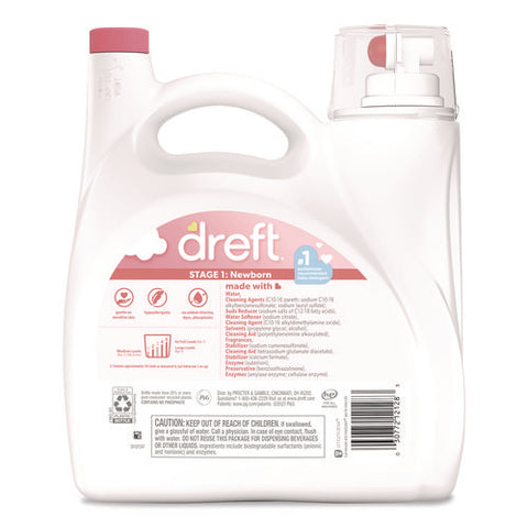Ultra Laundry Detergent, Stage 1: Newborn, 150 Oz Plastic Bottle With Dispensing Top