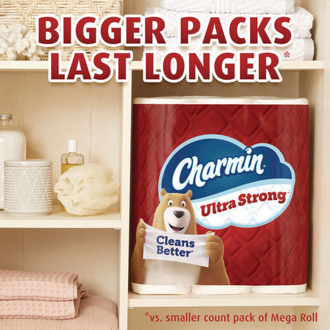 Ultra Strong Bathroom Tissue, Septic Safe, 2-ply, White, 220 Sheet/roll, 4/pack, 8 Packs/carton