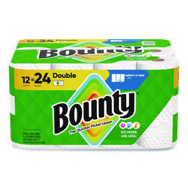 Select-a-size Kitchen Roll Paper Towels, 2-ply, 5.9 X 11, White, 82 Sheets/double Roll, 12 Rolls/carton