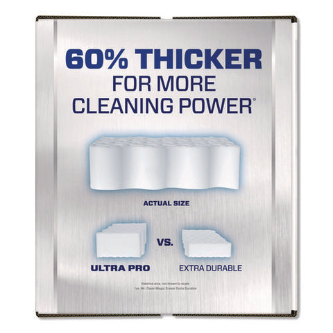 Magic Eraser Ultra Pro Multi-purpose Cleaner, 4.72 X 1.38 X 2.56 Thick, White, 26/carton