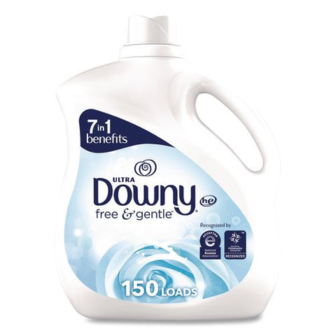 Free And Gentle Liquid Fabric Softener, Unscented, 111 Oz Bottle