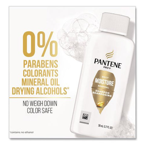 Pro V Daily Moisture Renewal Shampoo, Unscented, 1.7 Oz, 36/carton