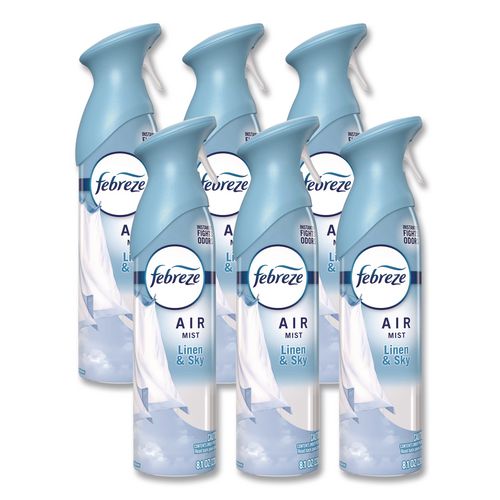 Air, Linen And Sky, 8.8 Oz Aerosol Spray, 6/carton