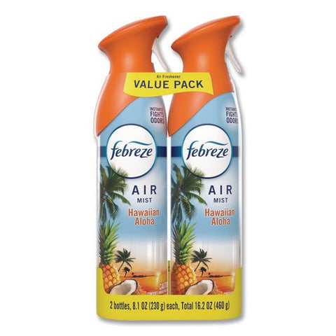 Air, Hawaiian Aloha, 8.1 Oz Aerosol Spray, 2/pack