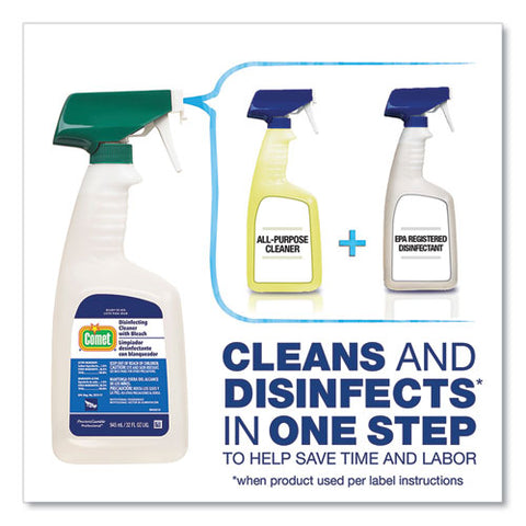 Disinfecting Cleaner With Bleach, 1 Gal Bottle