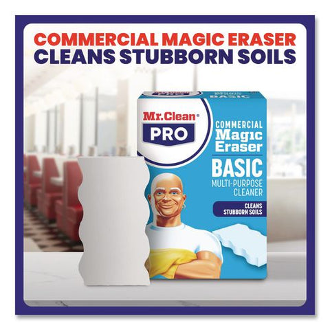 Magic Eraser, 2.2 X 4.6, 0.6" Thick, White, 6/pack, 6 Packs/carton