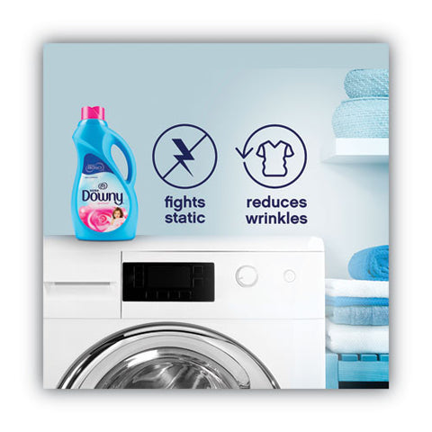 Liquid Fabric Softener, Concentrated, April Fresh Scent, 51 Oz Bottle