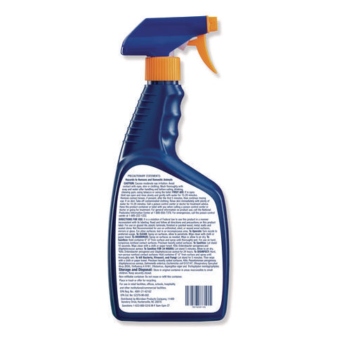 24-hour Disinfectant Multipurpose Cleaner, Citrus, 32 Oz Spray Bottle, 6/carton