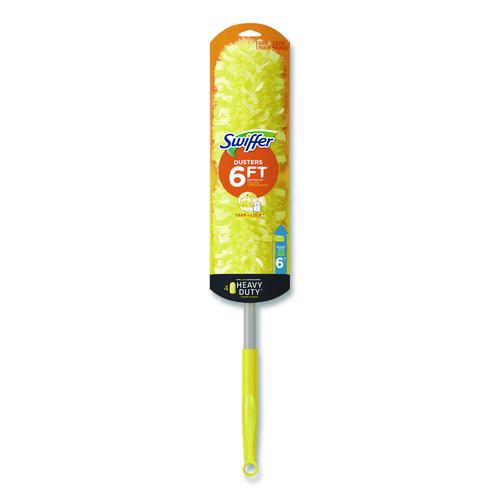 Heavy Duty Dusters With Super Extender Handle, 6 Ft Handle, 1 Handle/4 Dusters