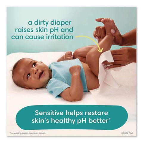 Sensitive Baby Wipes, 1-wipe Pop-top, Fragrance-free, 84 Wipes/pack, 2 Packs