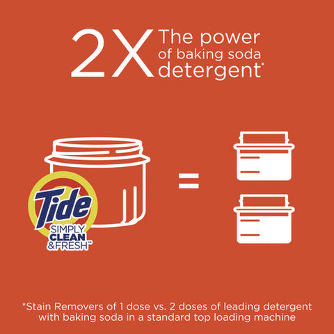 Simply Clean And Fresh Laundry Detergent, Daybreak Fresh, 128 Oz Bottle