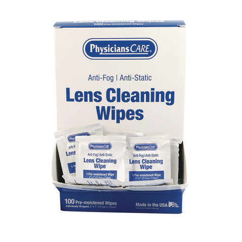 Lens Cleaning Wipe, 100/box