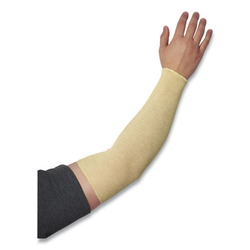 Knitted Kevlar Sleeve, 2-ply, 18", Tan