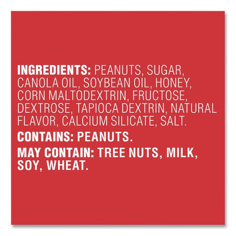 Honey Roasted Peanuts, 2 Oz Packet, 36/box