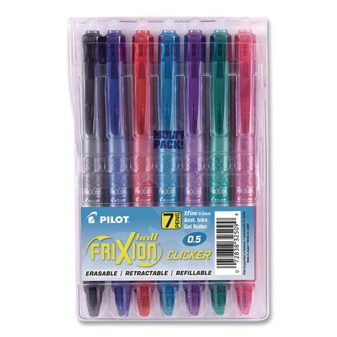 Pen,frxn Clicker,7pk,ast
