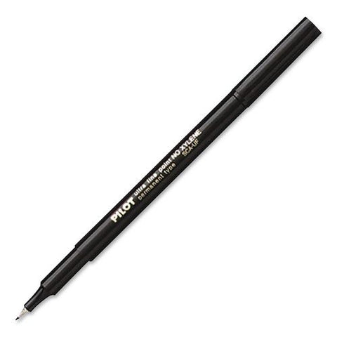 Extra-fine Permanent Markers, Extra-fine Tip, Black, Dozen