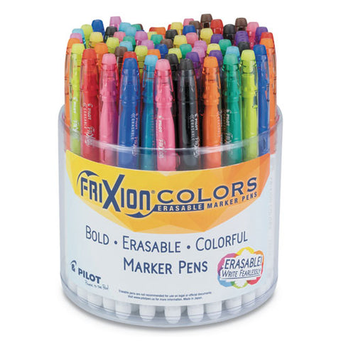 Frixion Colors Erasable Porous Point Pen, Stick, Bold 2.5 Mm, 12 Assorted Ink And Barrel Colors, 72/pack