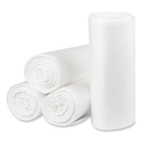 Eco Strong Plus Can Liners, 44 Gal, 1.35 Mil, 37" X 50", Natural, Perforated Roll, 100/carton