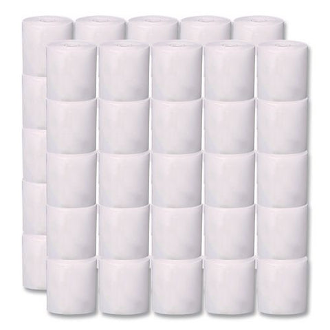 Bpa-free Thermal Pos Rolls, 0.5" Core, 3.13" X 119 Ft, White, 50/carton