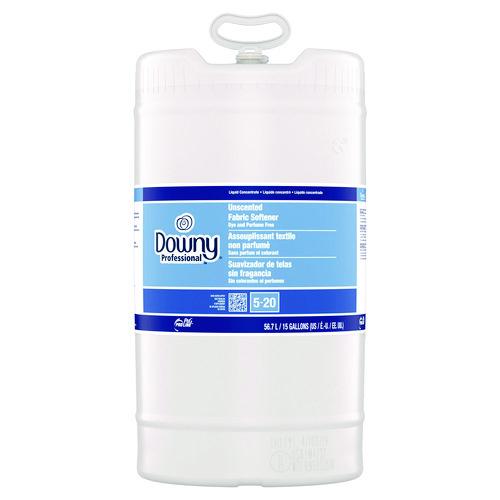 Downy Professional Unscented Fabric Softener, 15 Gal Barrel