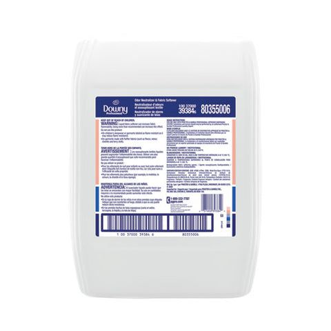 Downy Professional Odor Neutralizer And Fabric Softener, Fresh Scent, 5 Gal Pail