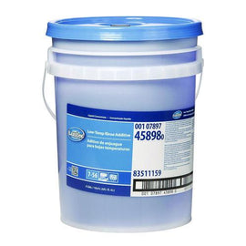Low-temp Rinse Additive, Unscented, 5 Gal Pail