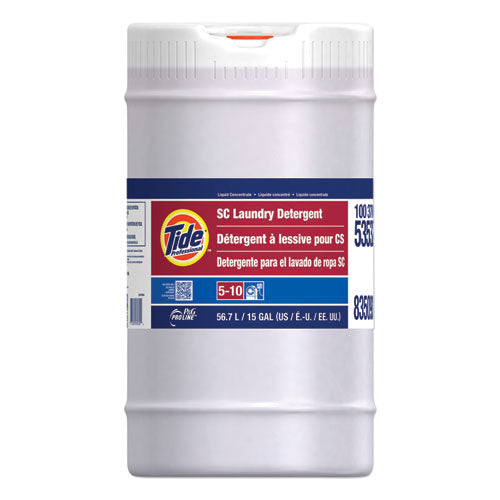 Sc Laundry Detergent, Fresh Scent, 15 Gal Closed-loop Container