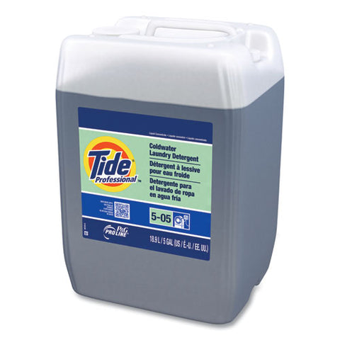 Coldwater Laundry Detergent, Tide Original Scent, 5 Gal Closed-loop Plastic Container
