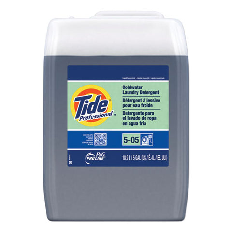 Coldwater Laundry Detergent, Tide Original Scent, 5 Gal Closed-loop Plastic Container