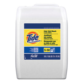 Color Safe Bleach Laundry Additive, Unscented, 5 Gal Closed-loop Container