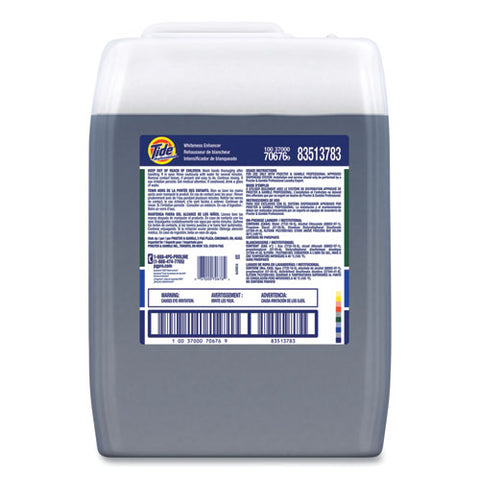Whiteness Enhancer Laundry Additive, Unscented, 5 Gal, Closed-loop Container