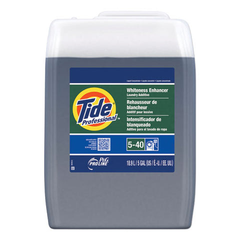 Whiteness Enhancer Laundry Additive, Unscented, 5 Gal, Closed-loop Container