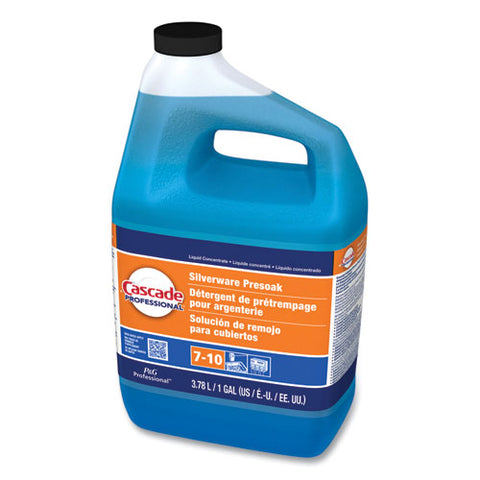 Silverware Presoak, Mild Citrus Scent, 1 Gal Bottle, 2/carton