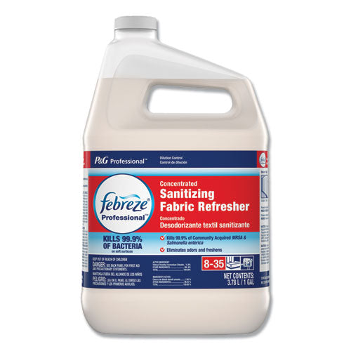 Professional Sanitizing Fabric Refresher, Light, 1 Gal Bottle, Concentrate