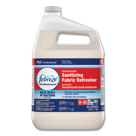 Professional Sanitizing Fabric Refresher, Light, 1 Gal Bottle, Concentrate