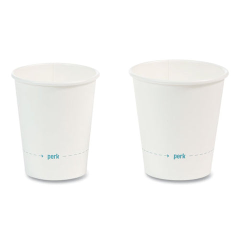 White Paper Hot Cups, 8 Oz, 50/pack