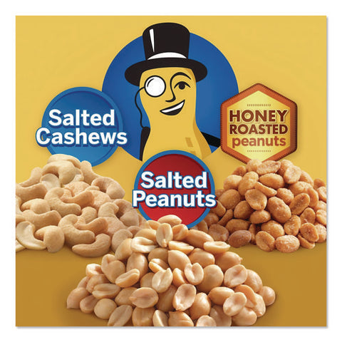 Salted Nuts Variety Pack, Assorted Flavors, 1.5 Oz/1.75 Oz Packs, 24/carton
