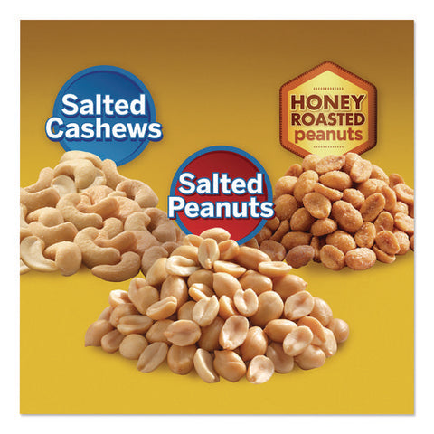 Salted Nuts Variety Pack, Assorted Flavors, 1.5 Oz/1.75 Oz Packs, 24/carton