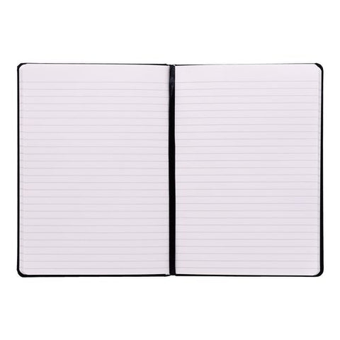 Soft Cover Notebook, College Rule, Black Cover, (96) 8.2 X 5.11 Sheets, 3/pack