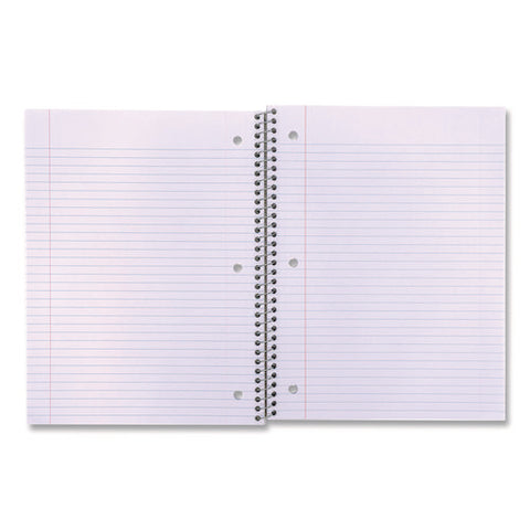 1-subject Notebook, Medium/college Rule, Assorted Color Covers, (50) 10.5 X 8 Sheets, 3/pack