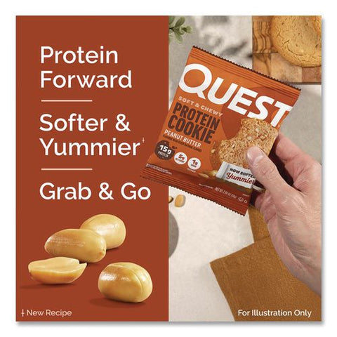 Gluten Free Protein Cookies, Peanut Butter, 2.04 Oz Pack, 12/box