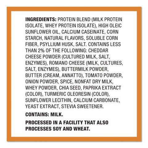 Nacho Cheese Tortilla Style Protein Chips, 1.1 Oz Bag, 8/pack