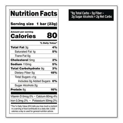 Protein Bar Minis, Cookies And Cream, 0.81 Oz Bar, 14/box