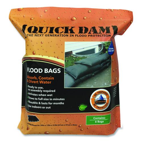 Flood Bags, 12" X 24" X 3.5", 6/pack