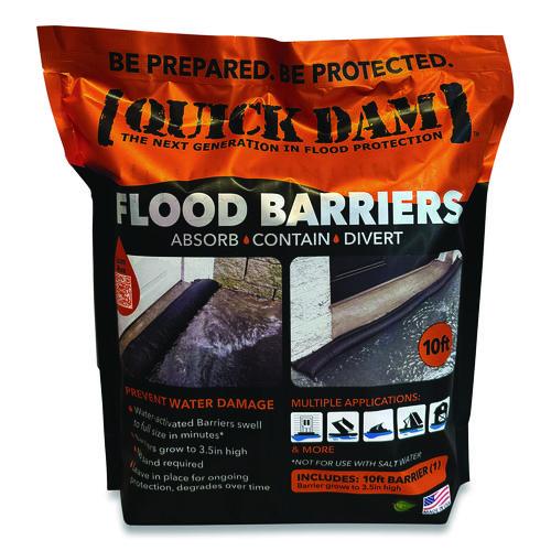 Flood Barriers, 6" X 10 Ft X, 3.5", 1 Barrier