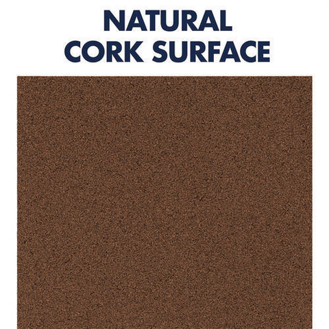 Cork Panels, 12" X 0.38" X 12", Brown, 4/pack