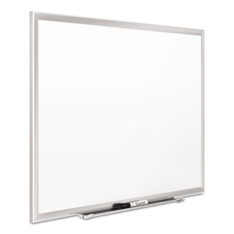 Classic Series Porcelain Magnetic Dry Erase Board, 48" X 36", White Surface, Satin Aluminum Frame