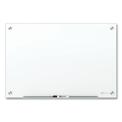 Brilliance Glass Dry-erase Boards, 48" X 48", White Surface