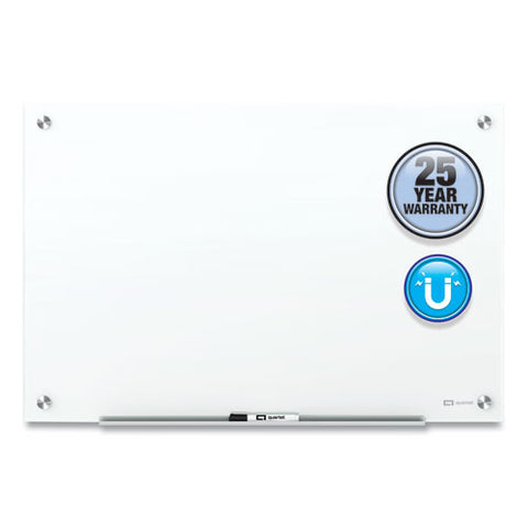 Brilliance Glass Dry-erase Boards, 96" X 48", White Surface