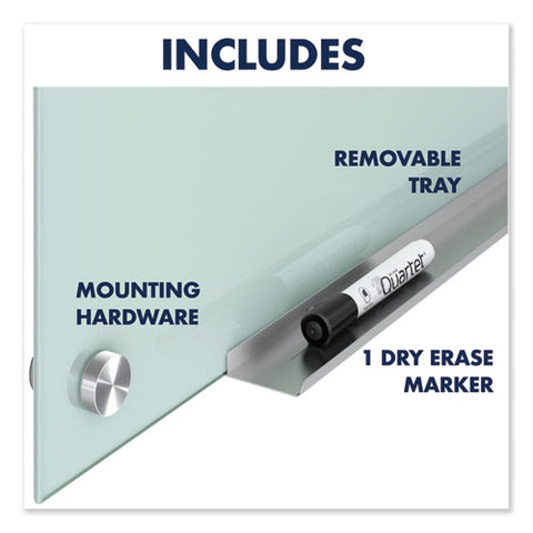 Infinity Glass Marker Board, 48" X 36", Frost Surface